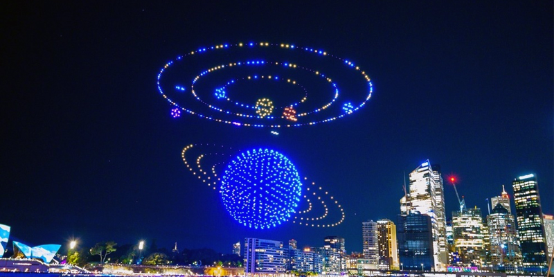 drone show africa