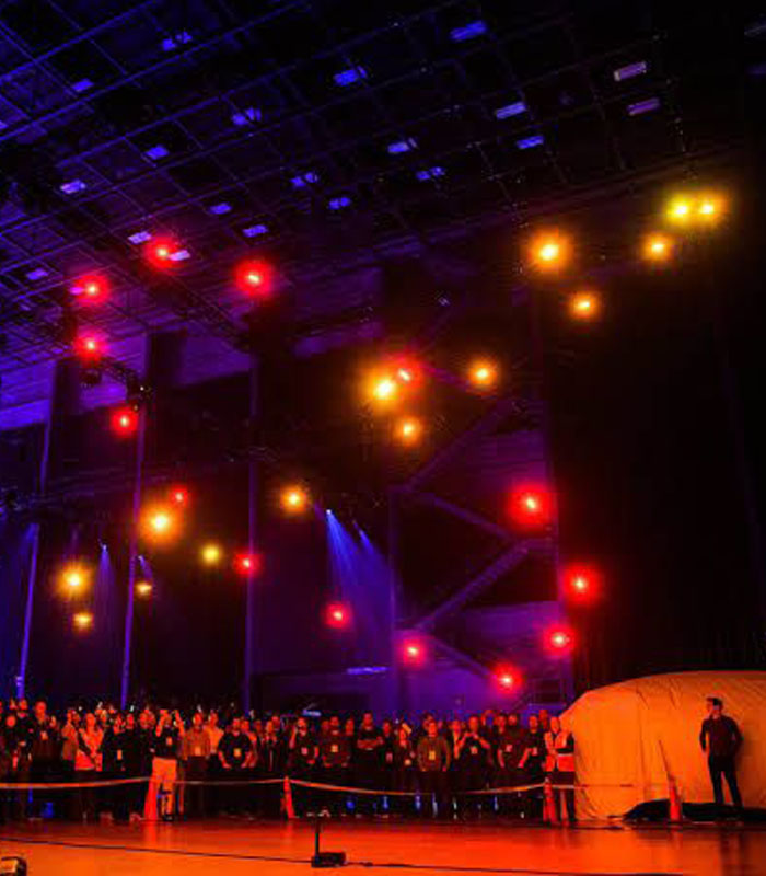 indoor drone show by drone show dubai